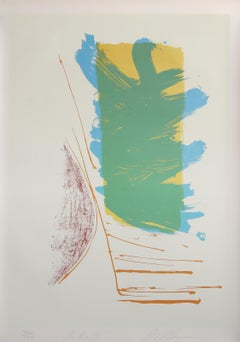 Micmac II, sérigraphie expressionniste abstraite de Dan Christensen