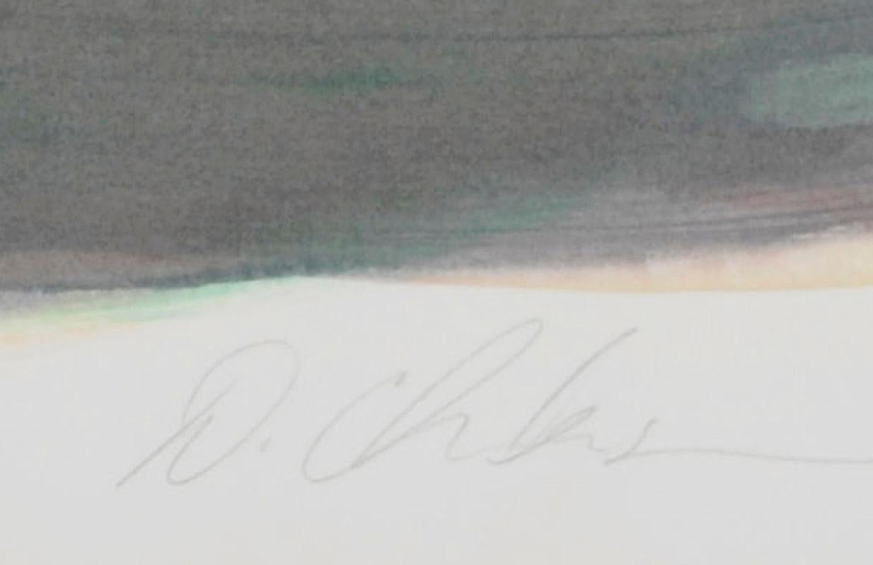Untitled
Monotype printed in colors, c. 1980
Signed in pencil lower right (see photo)
Condition: Excellent
Sheet size: 42 x 30 inches
Provenance: Distinguished Midwest Private Collection
SELECTED MUSEUM COLLECTIONS Addison Gallery of American Art,