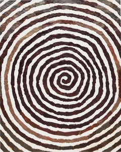 Dan Colen “Va Va Va Vorticism”  2008 chewing gum painting - abstract op art