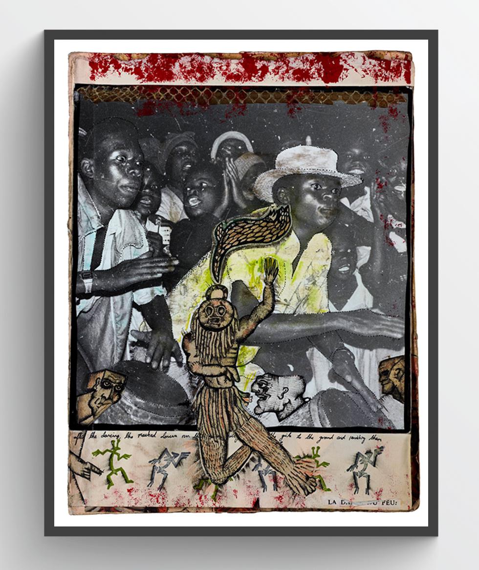 Boom Boom I - Mixed Media Art by Dan Eldon