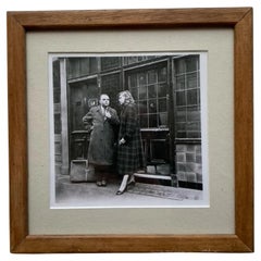 Fotografía enmarcada de Dan Farson