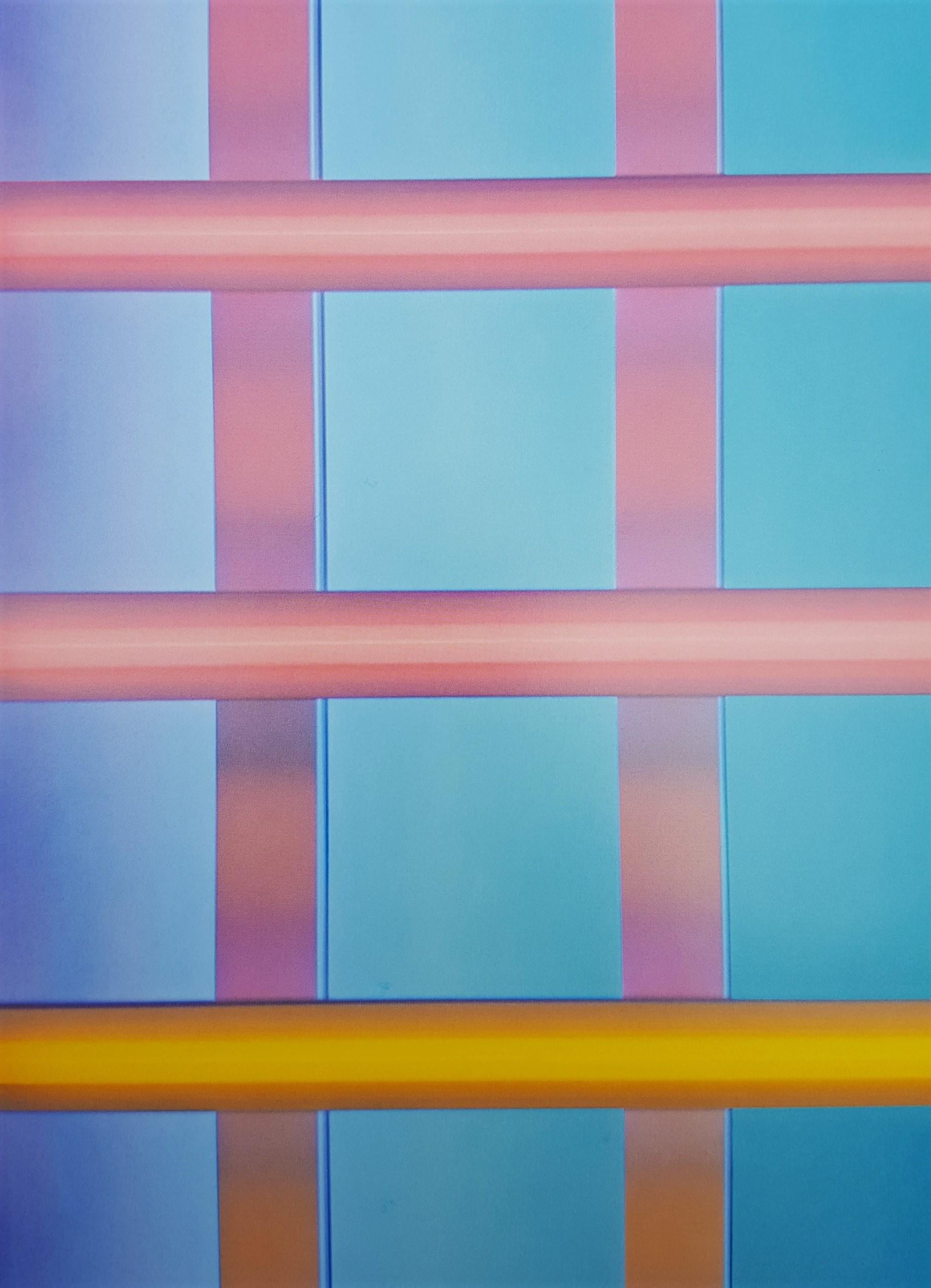 Dan Flavin: A Retrospective Poster /// Contemporary Abstract Light Sculpture Art in vendita 8