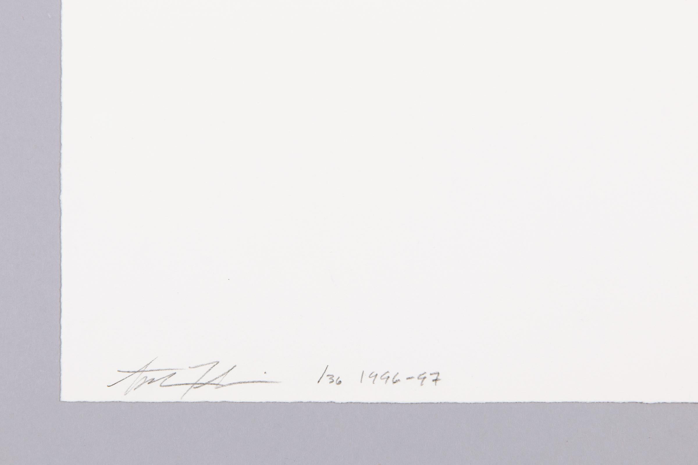 Dan Flavin, Untitled (Sheet 10 from Projects 1963-1995), Minimalism, Abstract 2