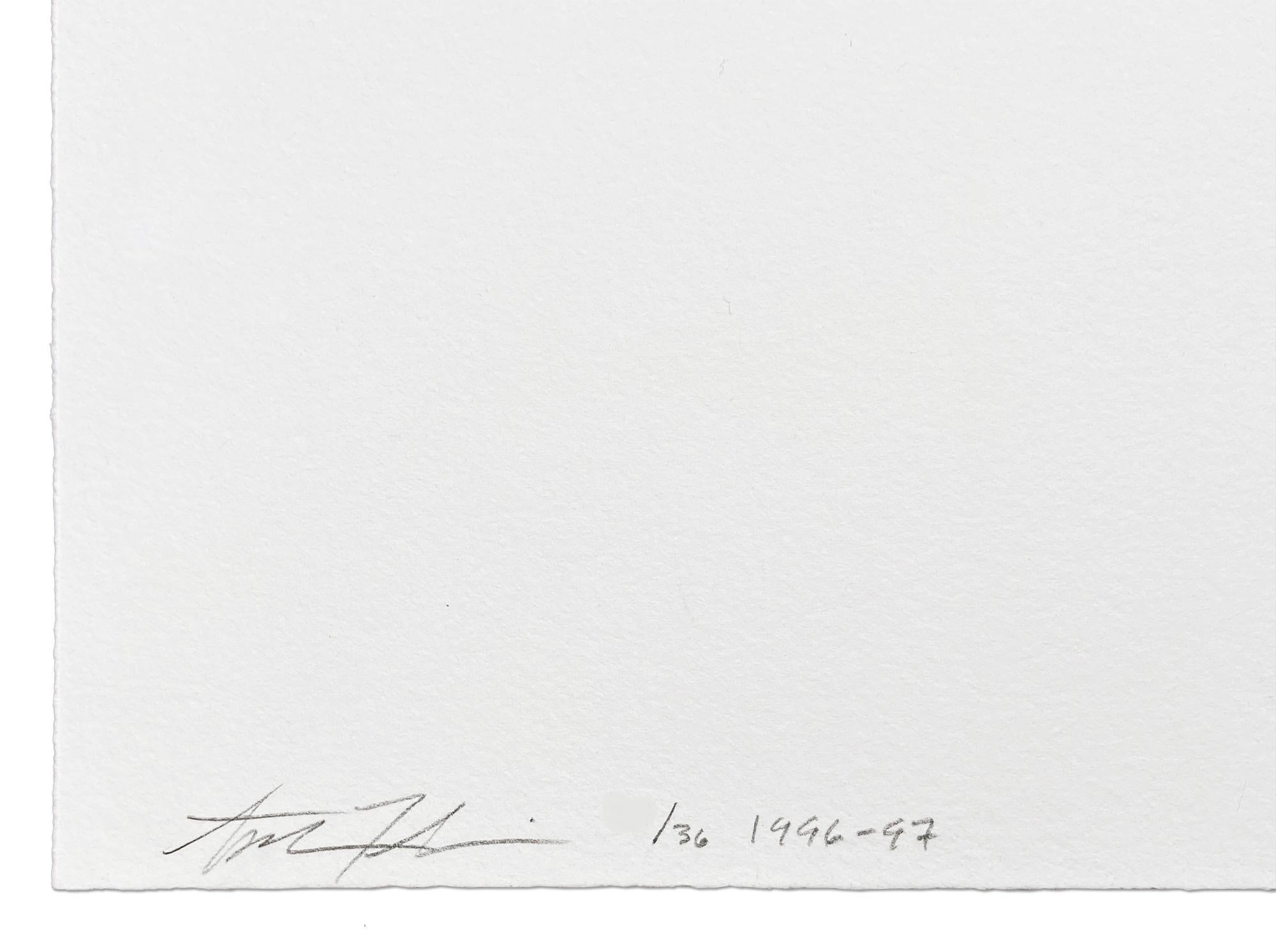 Dan Flavin, Untitled (Sheet 10 from Projects 1963-1995), Minimalism, Abstract 3