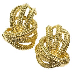 Dan Frere 14 Karat Gold Earrings