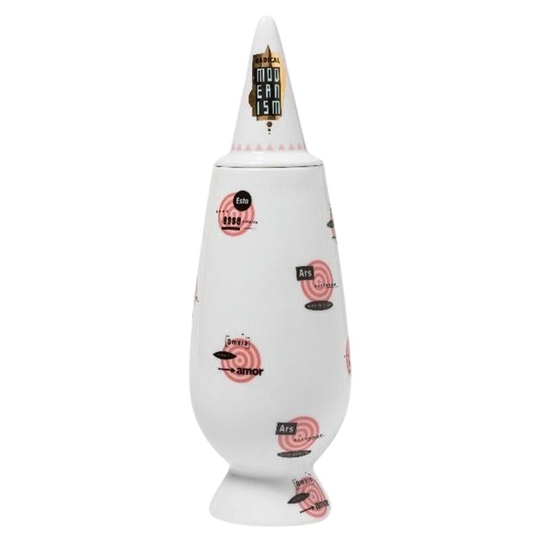 Dan Friedman, Vase 24 of One Hundred Authors by Alessandro Mendini for Alessi