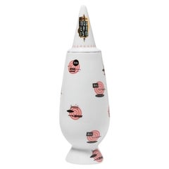 Dan Friedman, Vase 24 of One Hundred Authors by Alessandro Mendini for Alessi