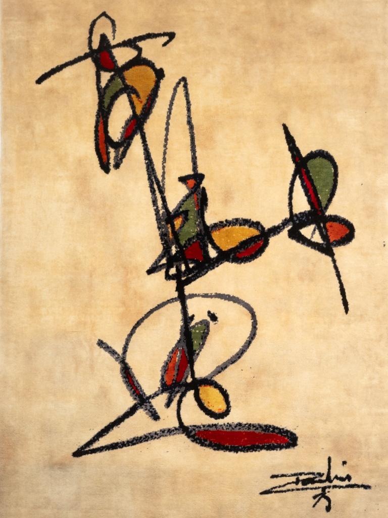 Dan Hôo.

NOM DE L’OEUVRE :  » Libre  »
ÉDITION LIMITÉE À : 8
EXEMPLAIRE : N°1/8
UNE OEUVRE DE : Dan Hôo
DIMENSIONS (APPROX.) : 188H  cm x 116L  cm
SURFACE  : 2,18 M2
DATE DE TISSAGE :  7 octobre 2023
DENSITÉ : 308560 noeuds

Référence : LS65361806C