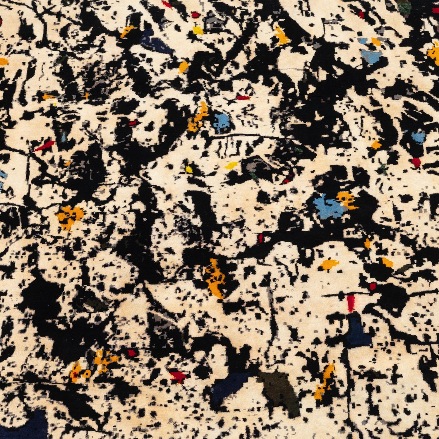 Dan Hôo, Teppich oder Wandteppich, aus Wolle. Zeitgenössische Arbeit (20. Jahrhundert) im Angebot