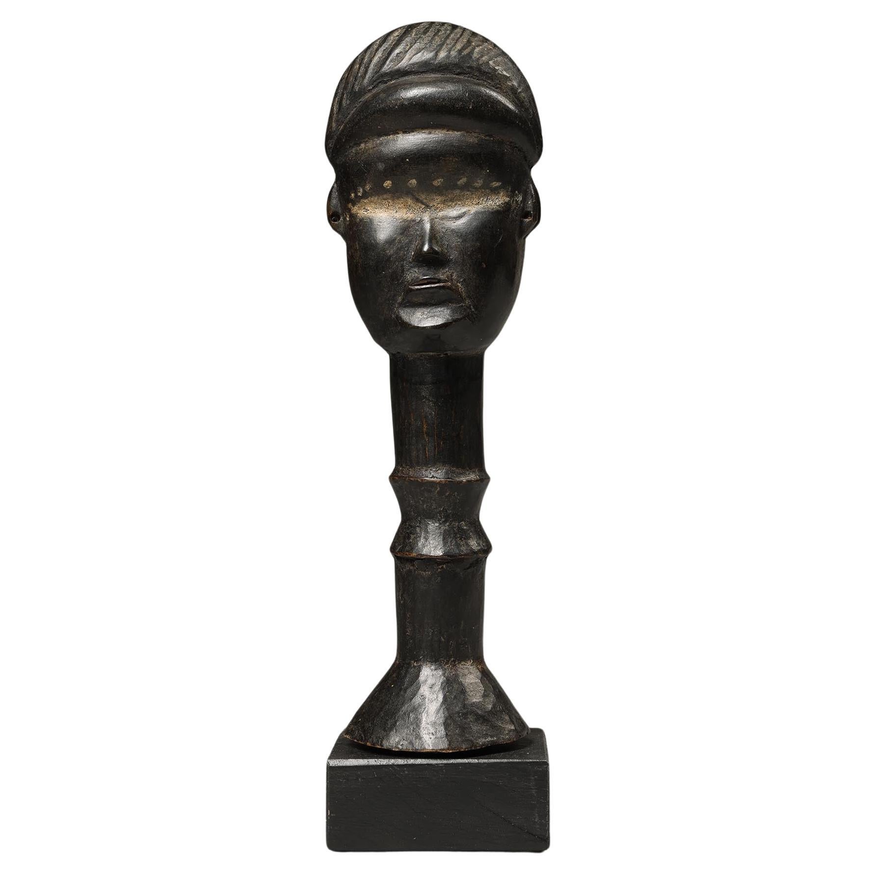 Dan Janus Double Face Protective Kinde Charm, Ivory Coast, West Africa 