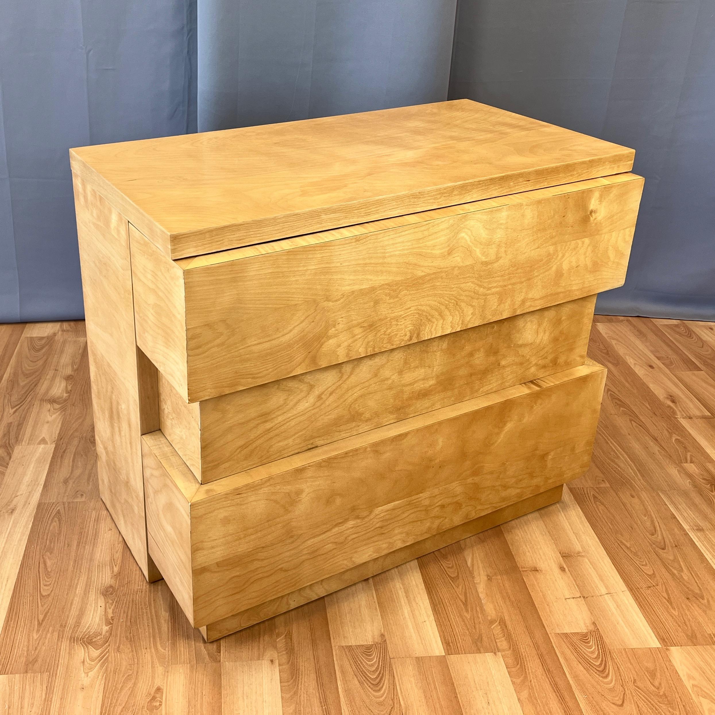 American Dan Johnson for Hayden Hall Maple Chest of Drawers, 1946–47 For Sale