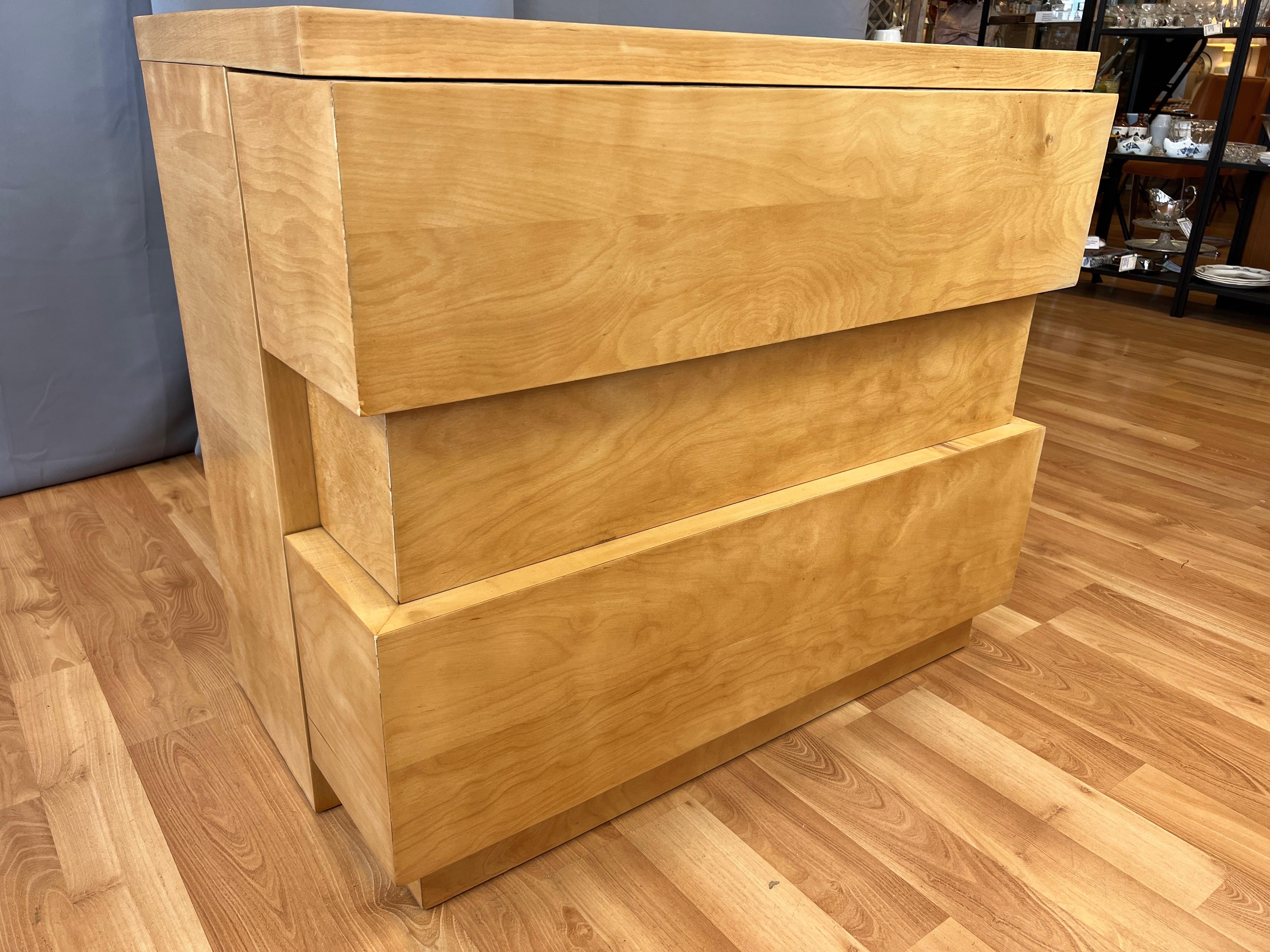 Dan Johnson for Hayden Hall Maple Chest of Drawers, 1946–47 In Good Condition For Sale In San Francisco, CA