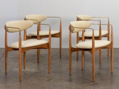 Dan Johnson for Selig Viscount Chairs in Leather