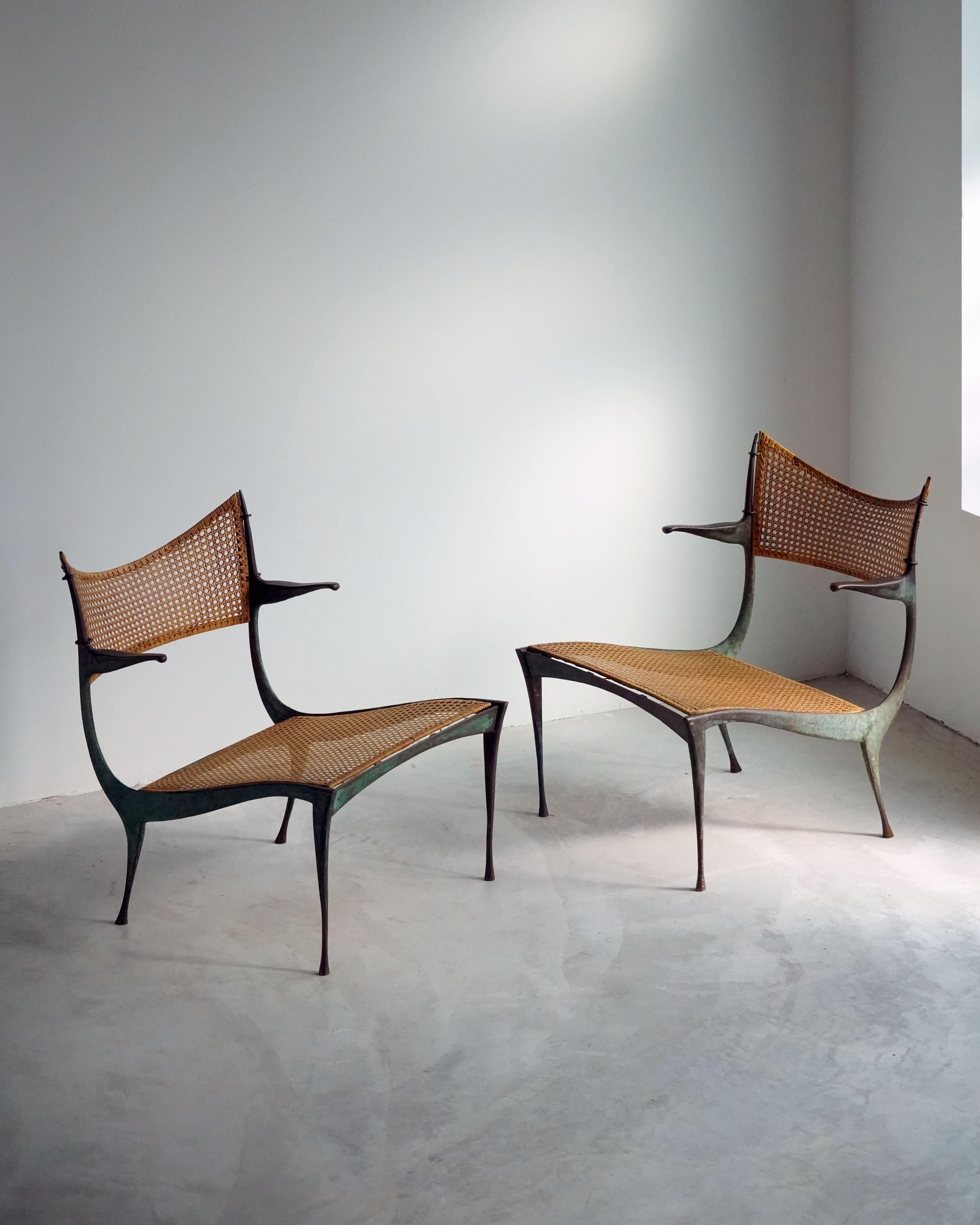 While working on a commission to design an apartment in Rome, American Designer, Dan Johnsson conjured the idea for the “Gazelle” series. In order to realize these highly intricate designs, Johnsson turned to highly skilled local cabinet makers in