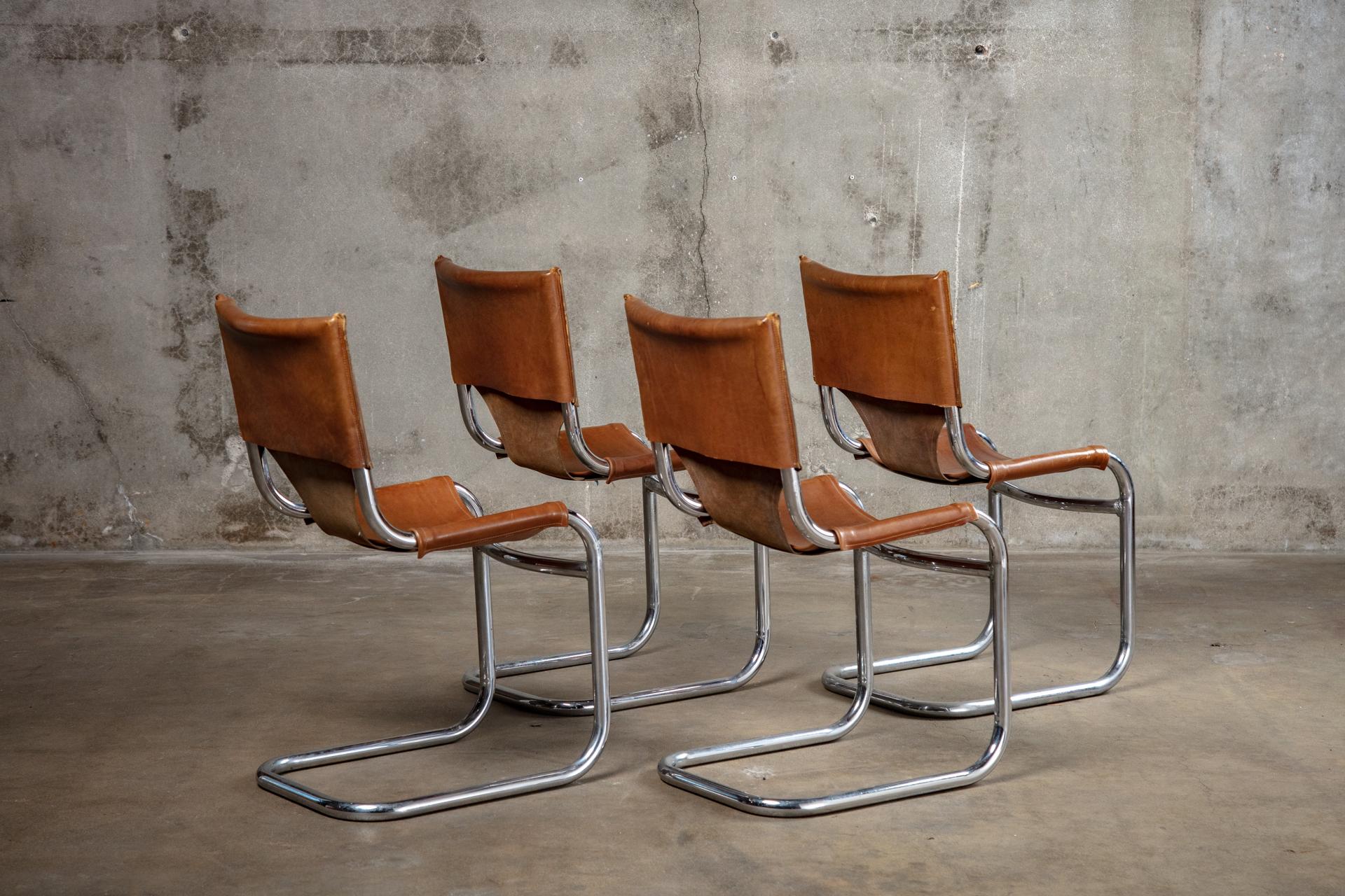 Mid-Century Modern Dan Johnson Metal Chairs