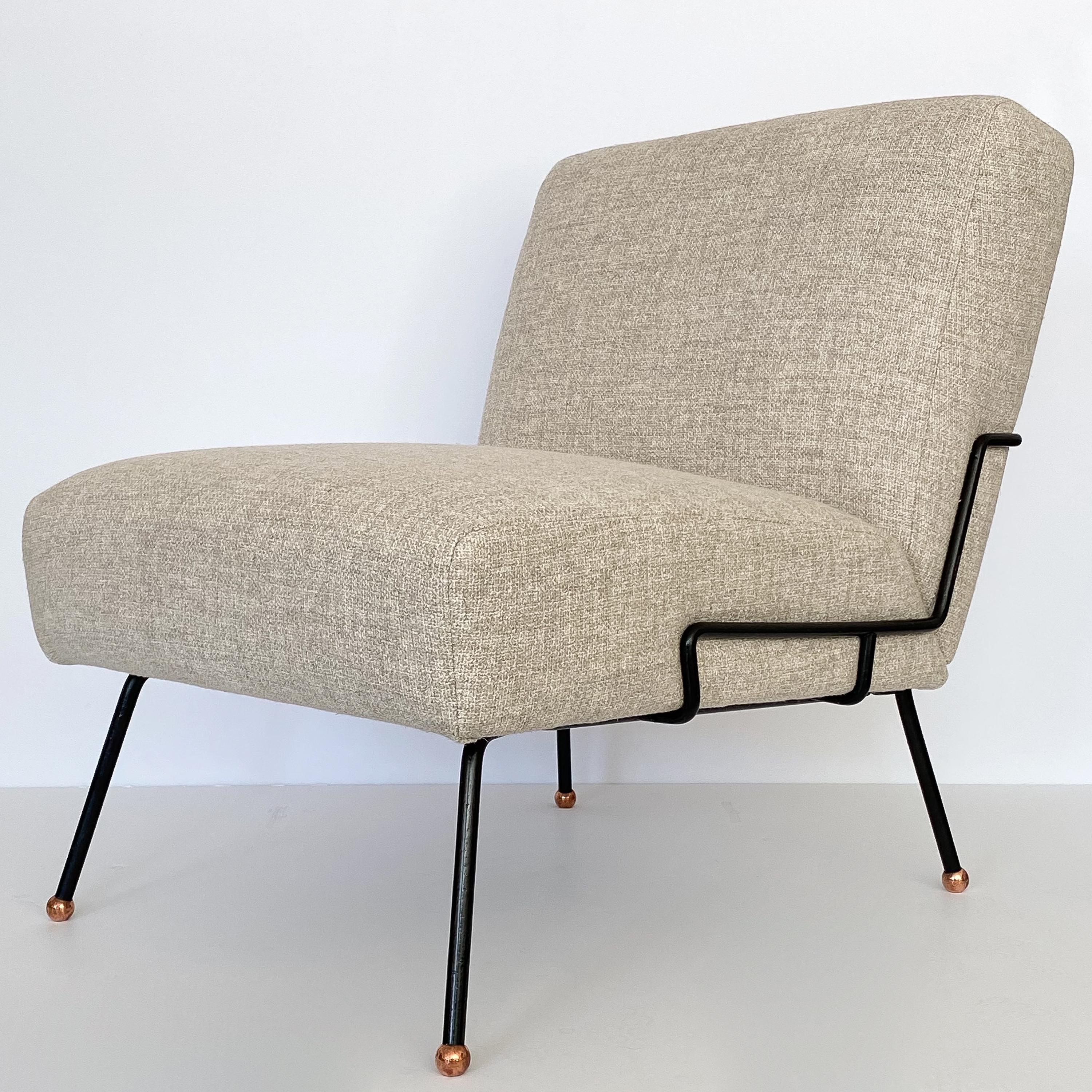 Mid-20th Century Dan Johnson Slipper Lounge Chair for Pacific Iron