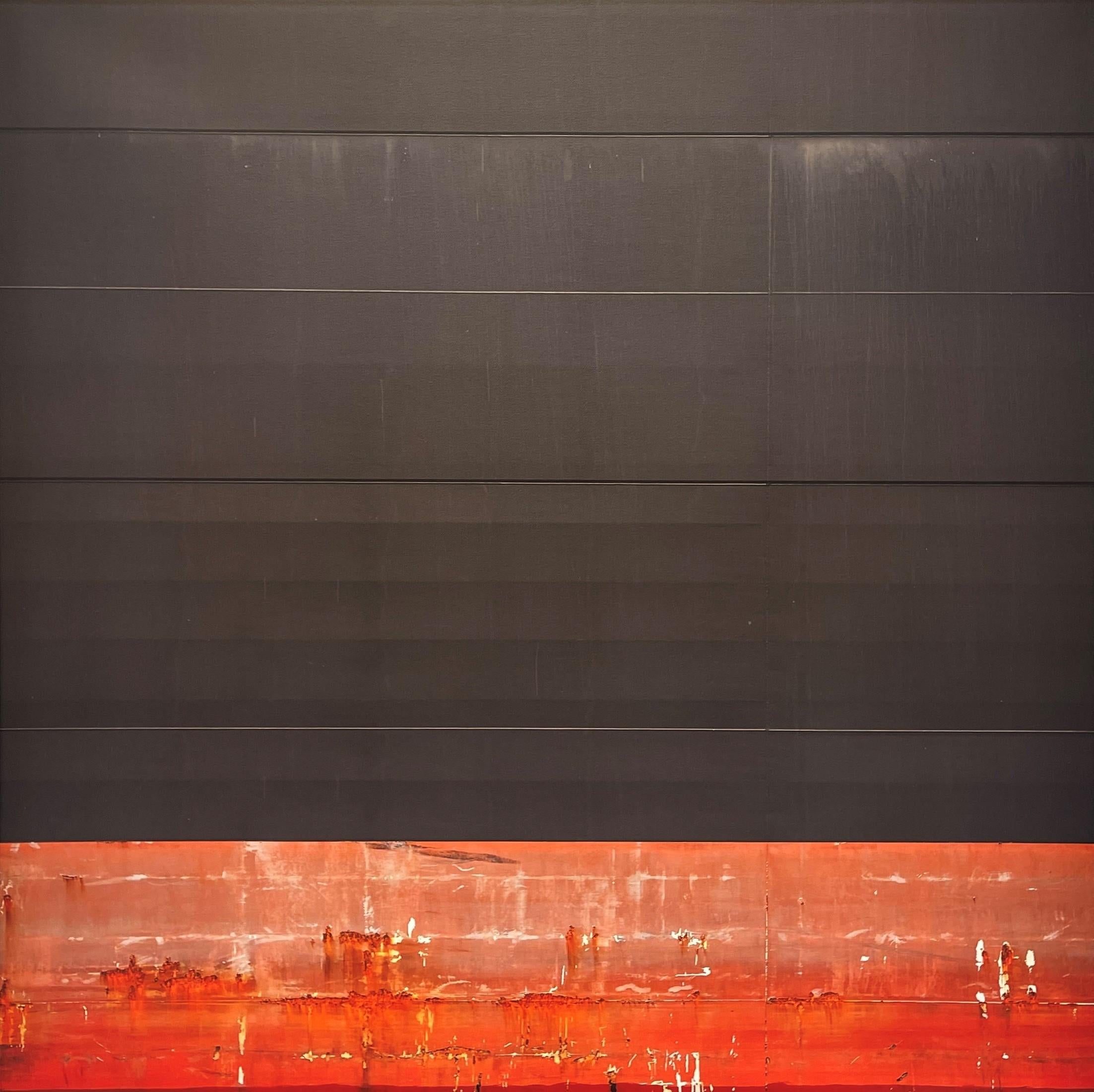 Dan Kaufman Abstract Photograph - "Rothko on the Savannah: 14-3" (2014) Archival Abstracted Texture Photo Print