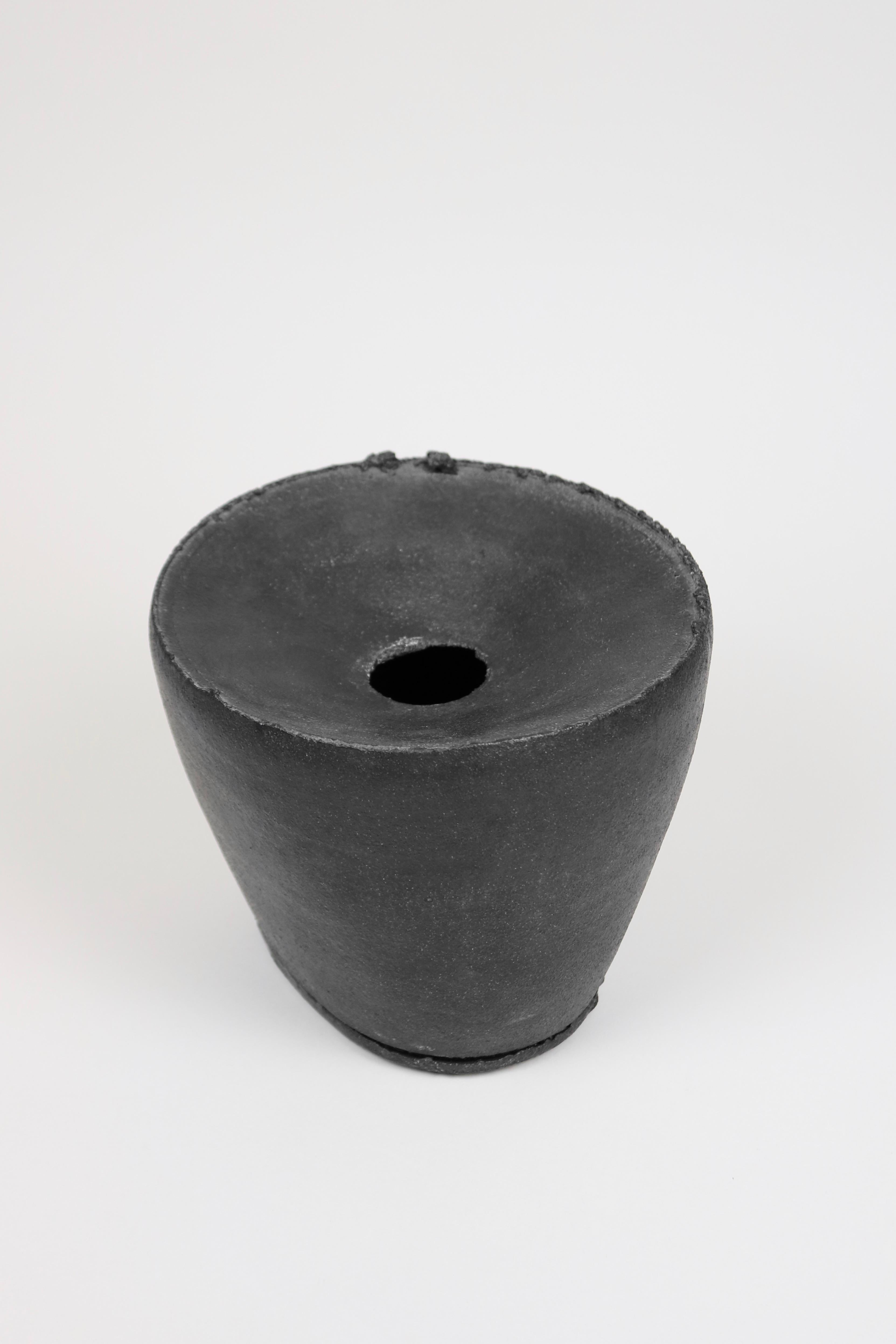Dan Kelly Black Vase For Sale 1