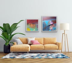 Rotation and Primary #1 diptych
