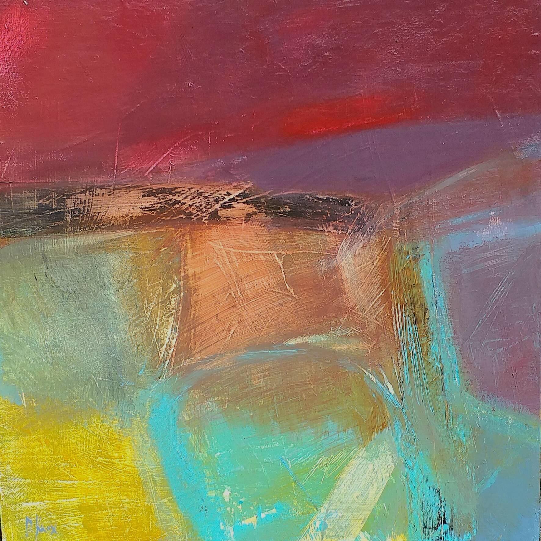 Rotation and Primary #1 diptych For Sale 1