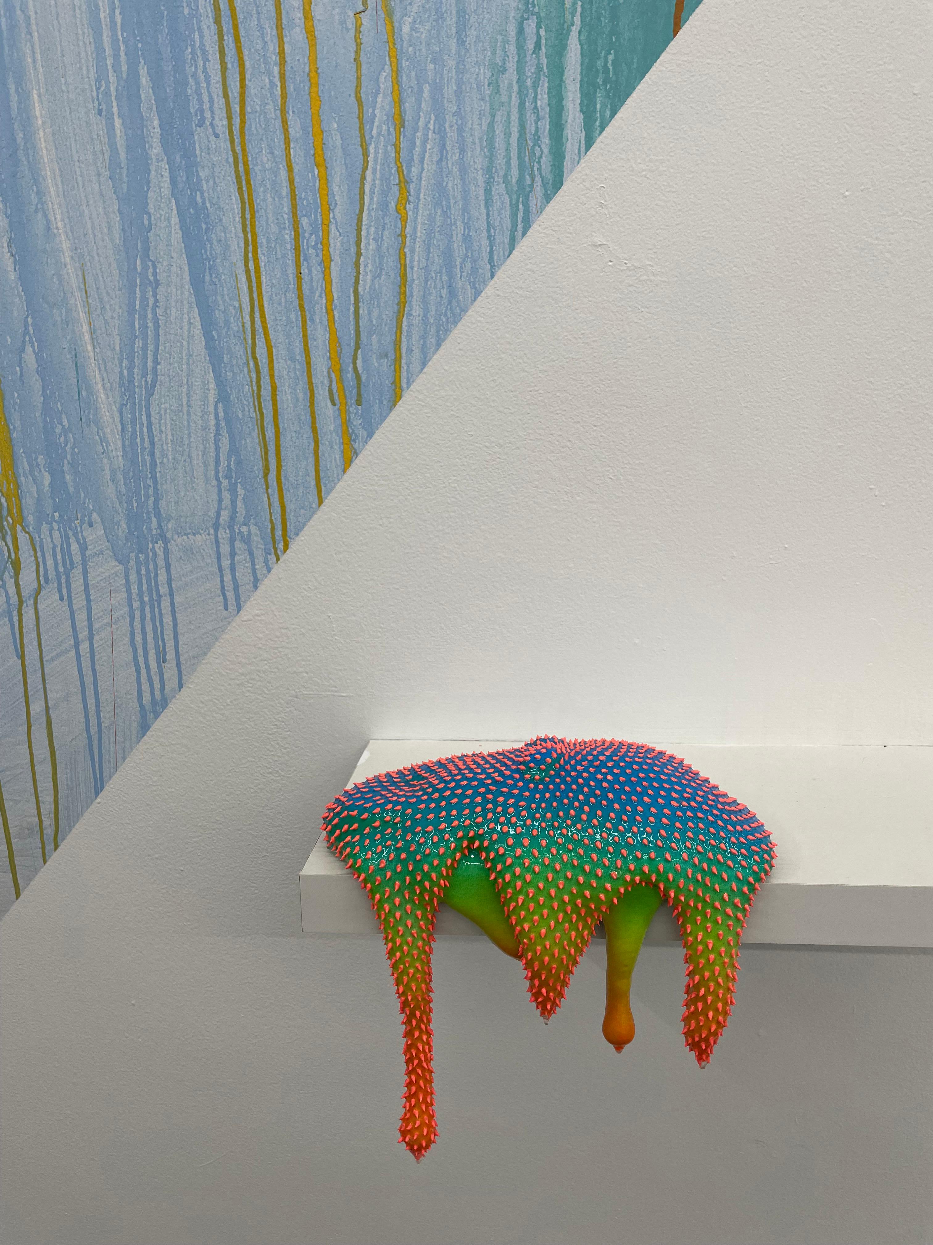 Artist:  Dan Lam
Title:  Drip
Size: 8.5 x 11 x 6 inches  
Medium:  Polyurethane foam, resin and acrylic sculpture
Edition:  Original 
Year:  2018 
Notes: Signed and Dated on the bottom.

Dan Lam, an Instagram sensation, has captivated audiences with