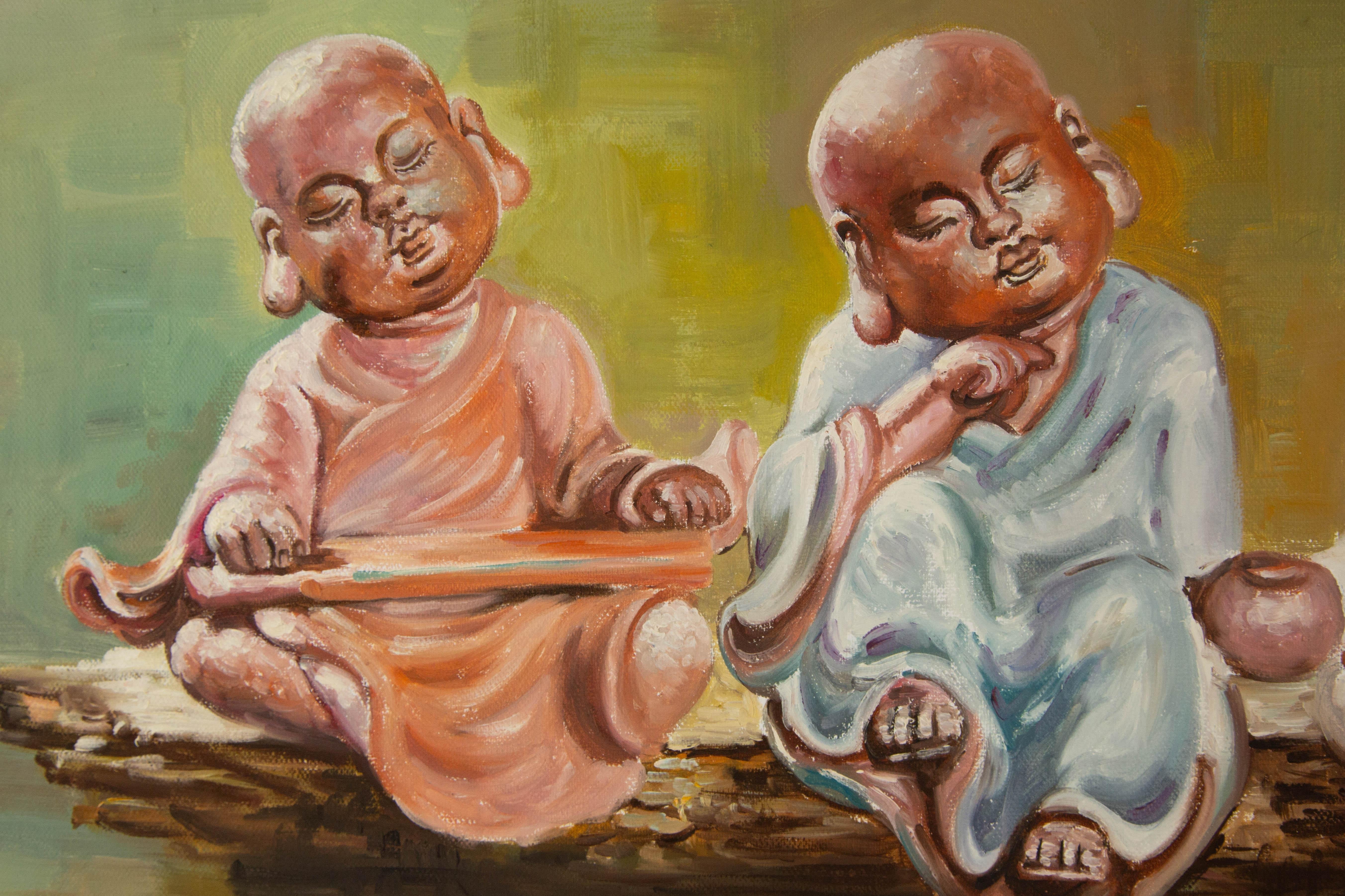 Dan Li Contemporary Original Oil On Canvas 