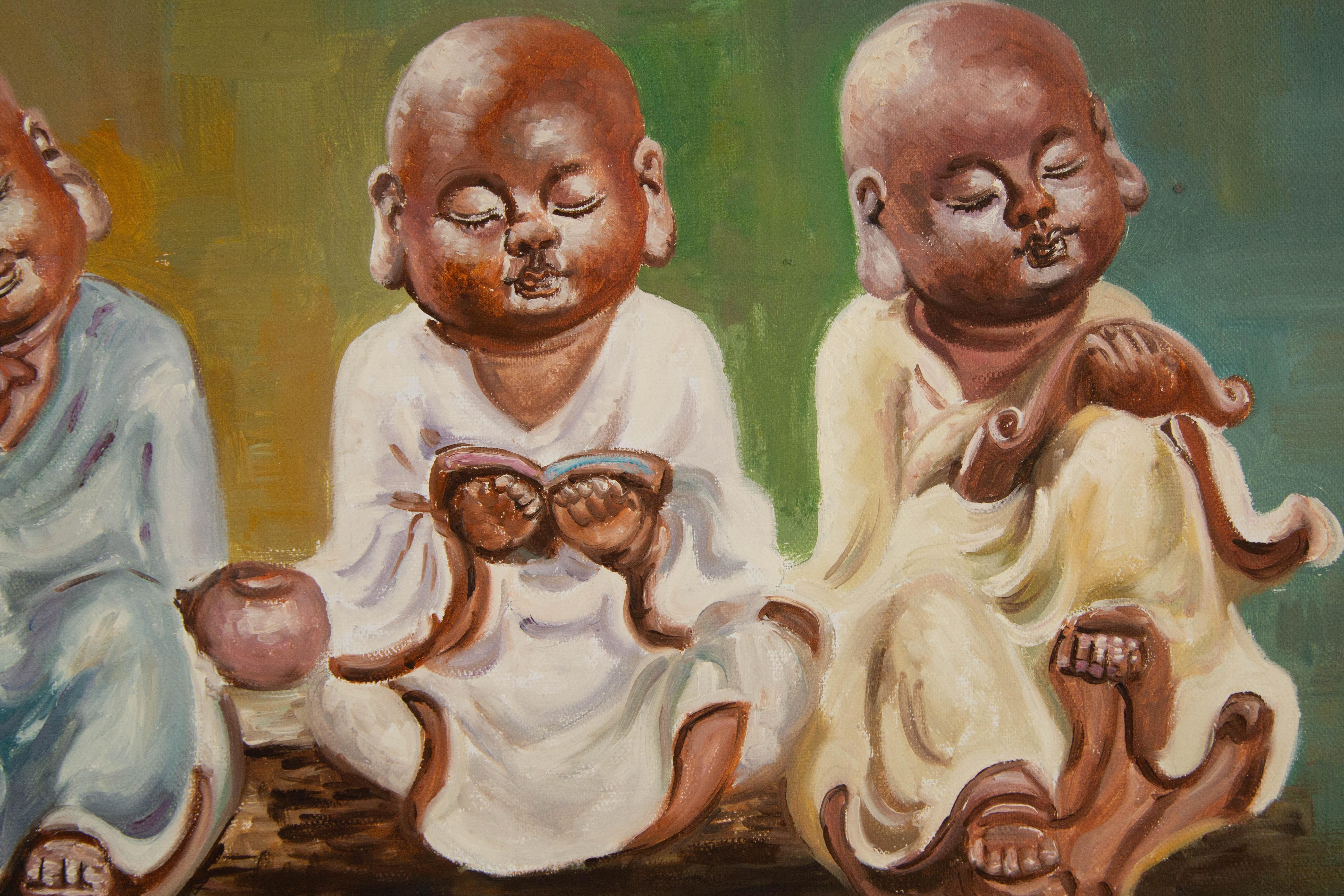Dan Li Contemporary Original Oil On Canvas 