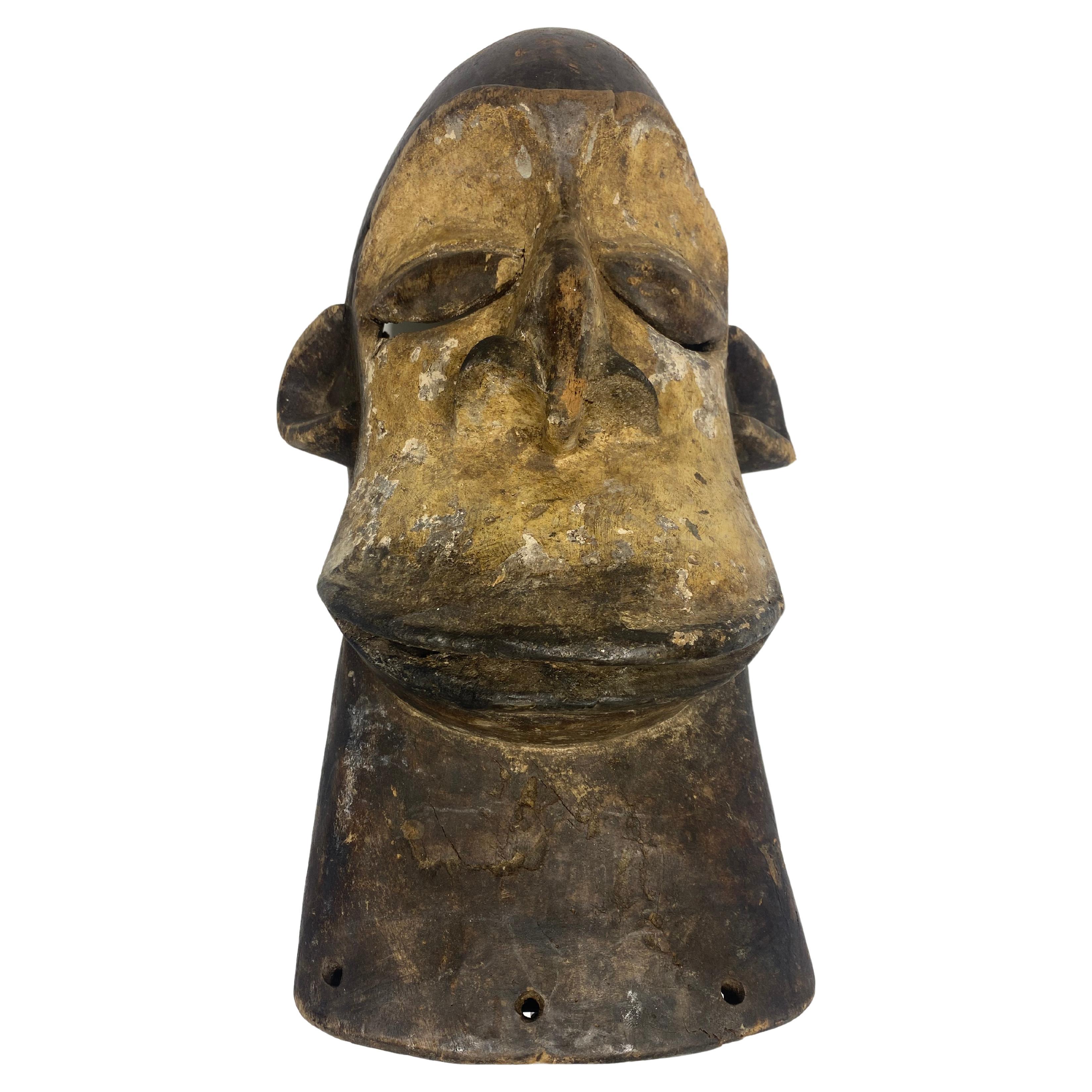 Dan Mask from Ivory Coast, Africa, 1950