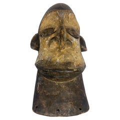 Used Dan Mask from Ivory Coast, Africa, 1950