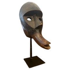 Antique Dan Mask from Ivory Coast, Africa, 1950