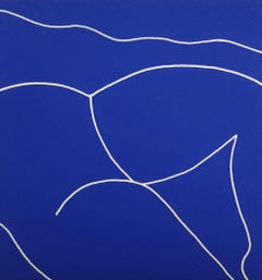 Reclining Nude (Blue)