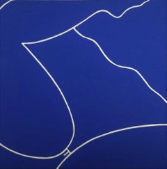 Reclining Nude (Blue) II