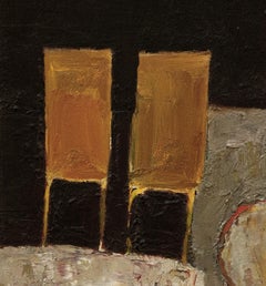 "Resilient" (2024) By Dan McCaw, Original Abstract Portrait Oil Painting