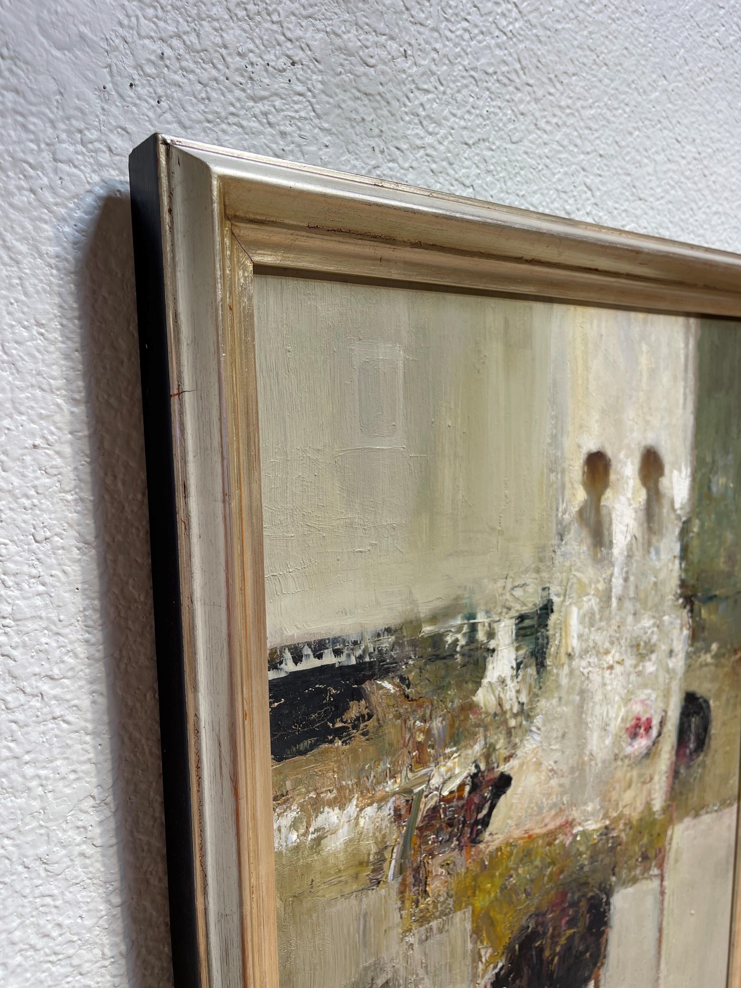 „Sisters“ Interieur-Ölgemälde (Abstrakter Expressionismus), Painting, von Dan McCaw