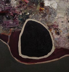 "Textures" (2024) By Dan McCaw, Original Abstract Portrait Oil Painting