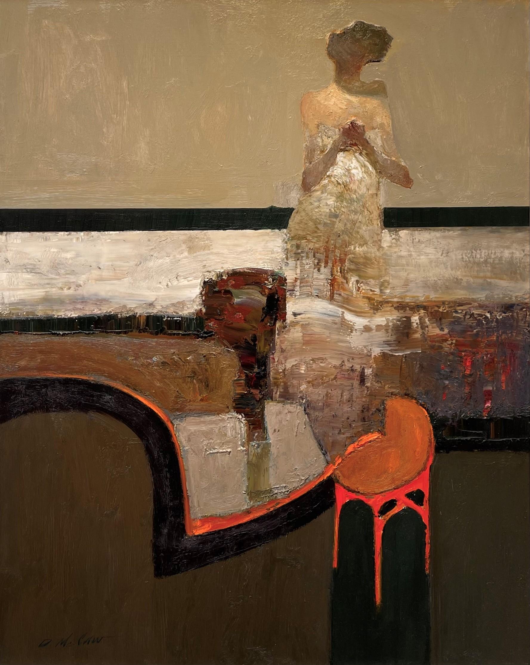Dan McCaw Abstract Painting - "Untitled, " Oil Painting