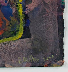 "Discarded Becomes Life (Window To The World), " Mixed Media signed