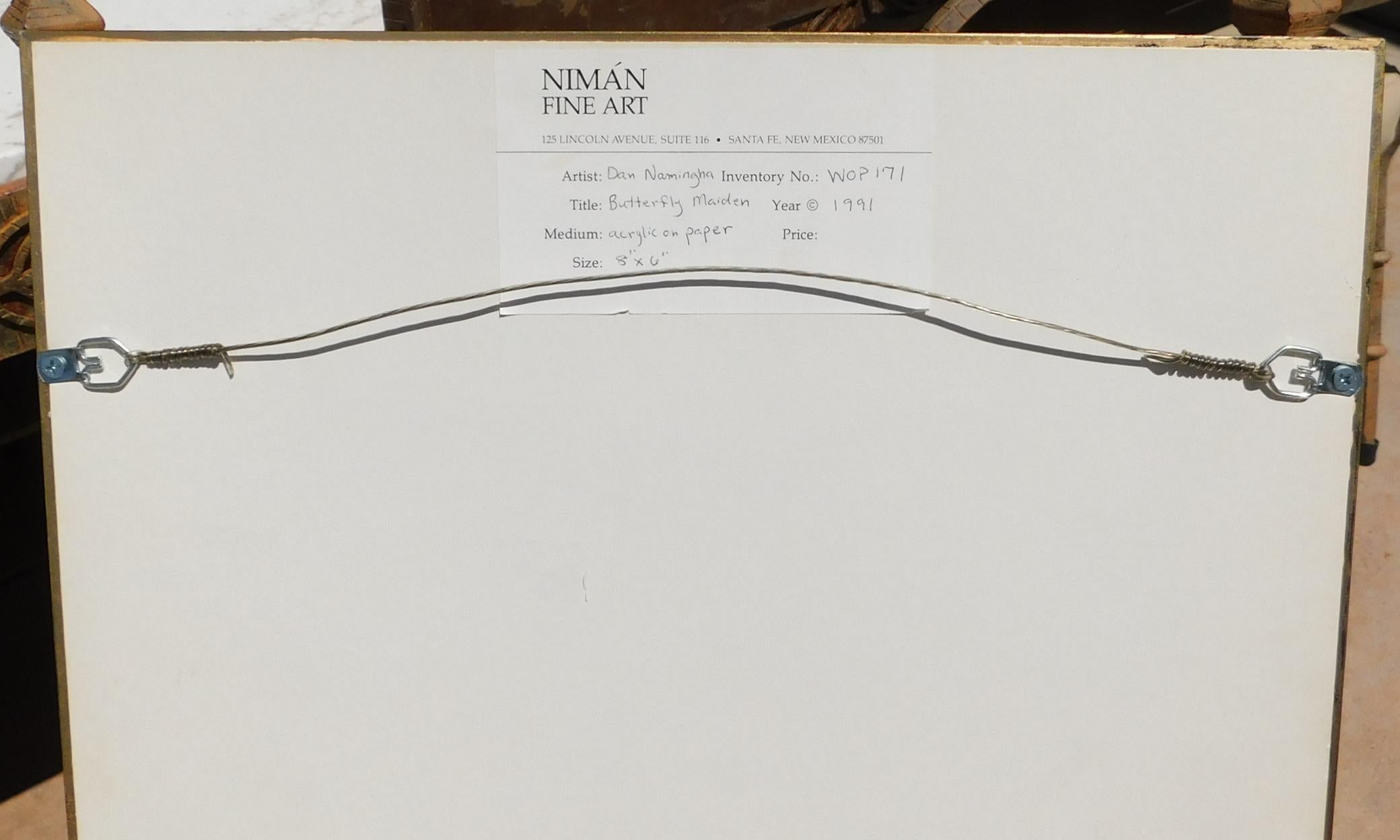 Dan Namingha Acrílico sobre papel, 1991 - 