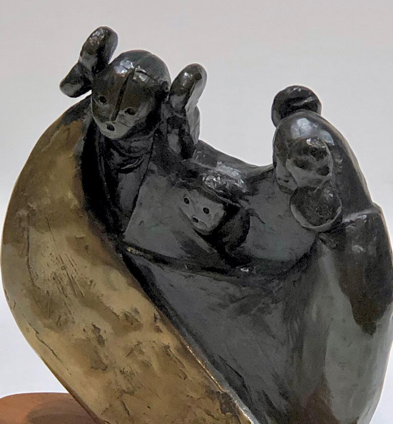 Dan Namingha Kachina Family bronze by Dan Namingha Dan Namingha Kachina Family bronze by Dan Namingha
