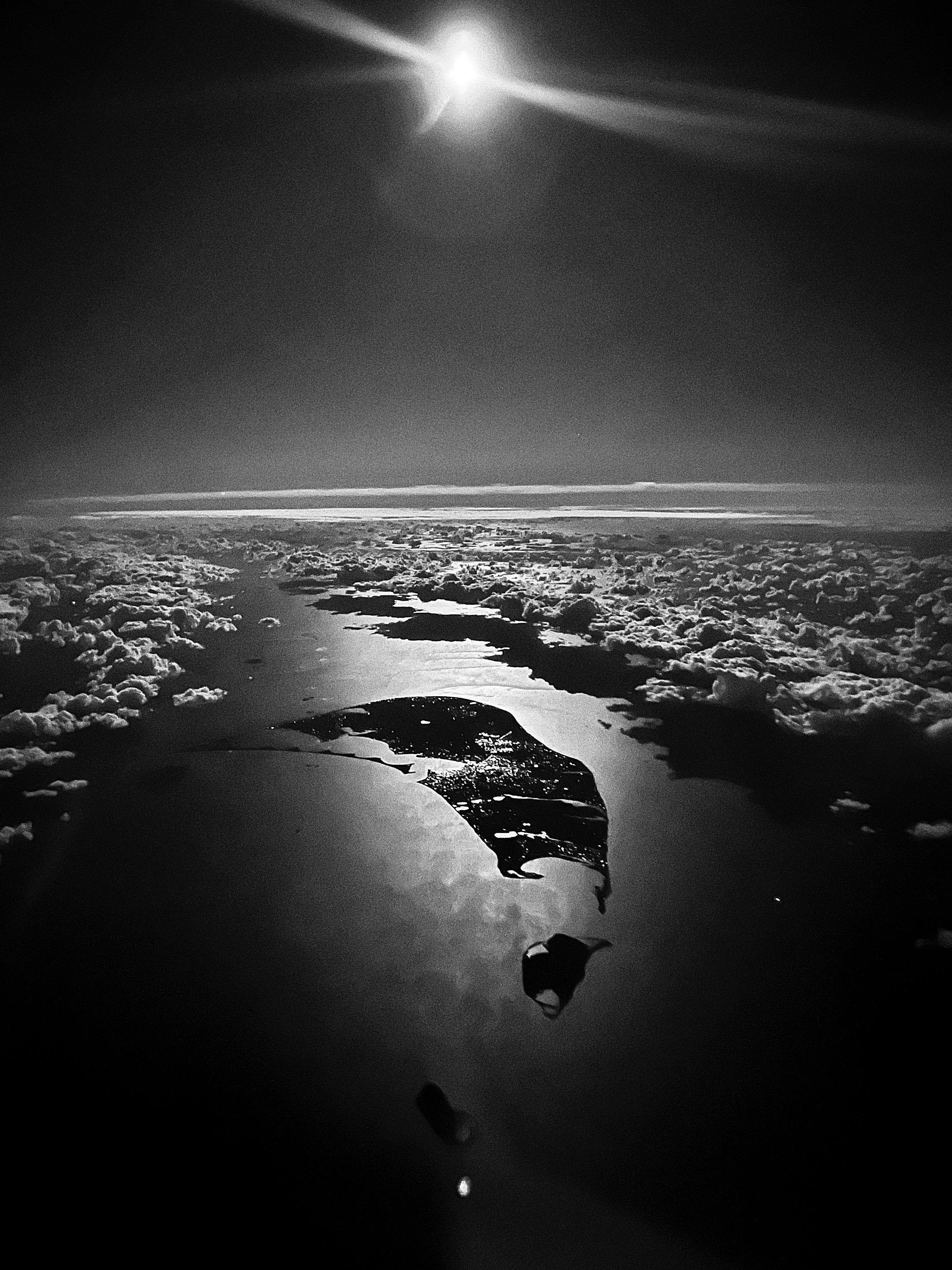 Dan Oberlander Landscape Photograph - Happy Space (BW)