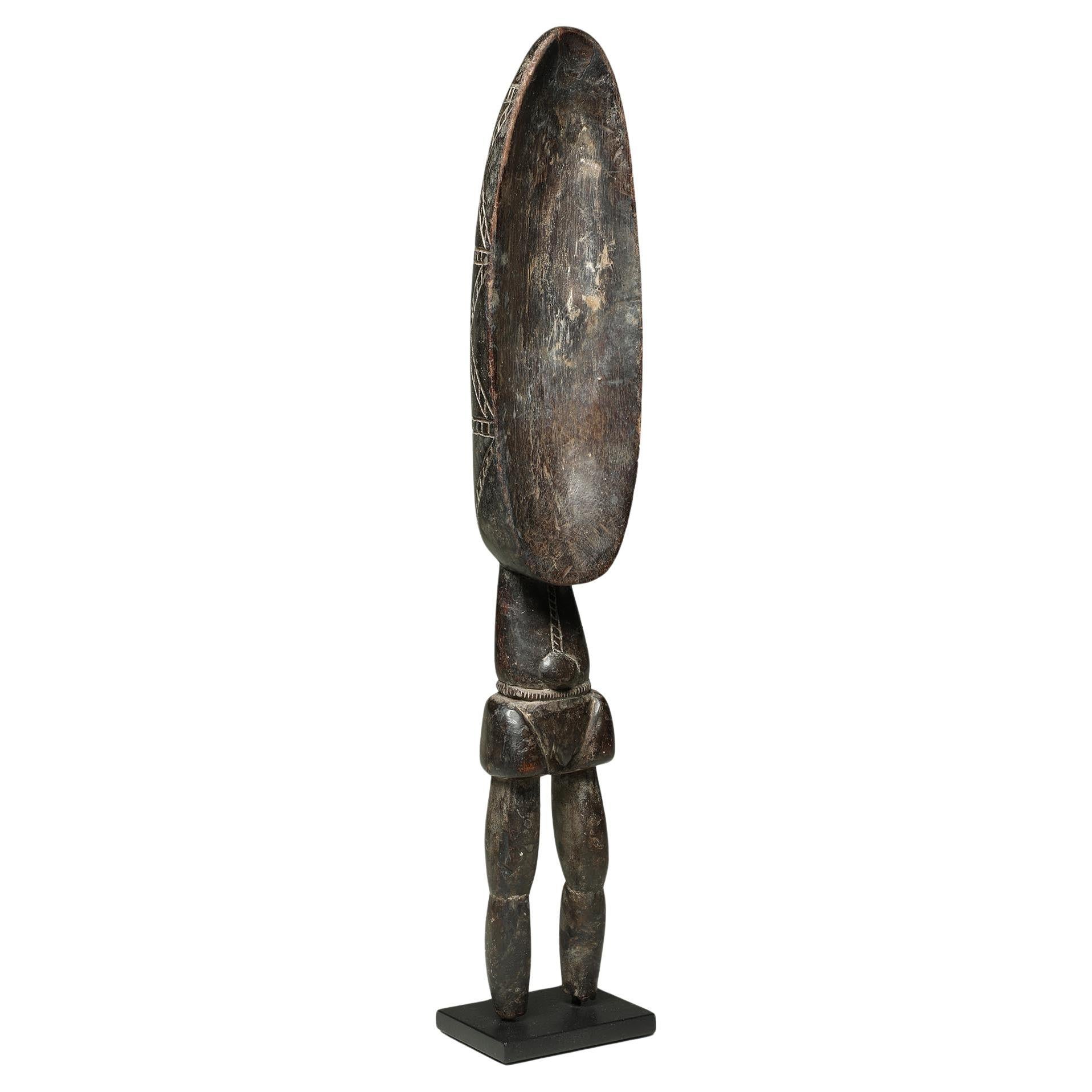 Cucchiaio Dan Prestige Wood con gambe, Costa d'Avorio, Africa occidentale su base personalizzata in vendita
