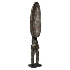 Dan Prestige Wood Spoon with Legs, Ivory Coast, West Africa on custom base