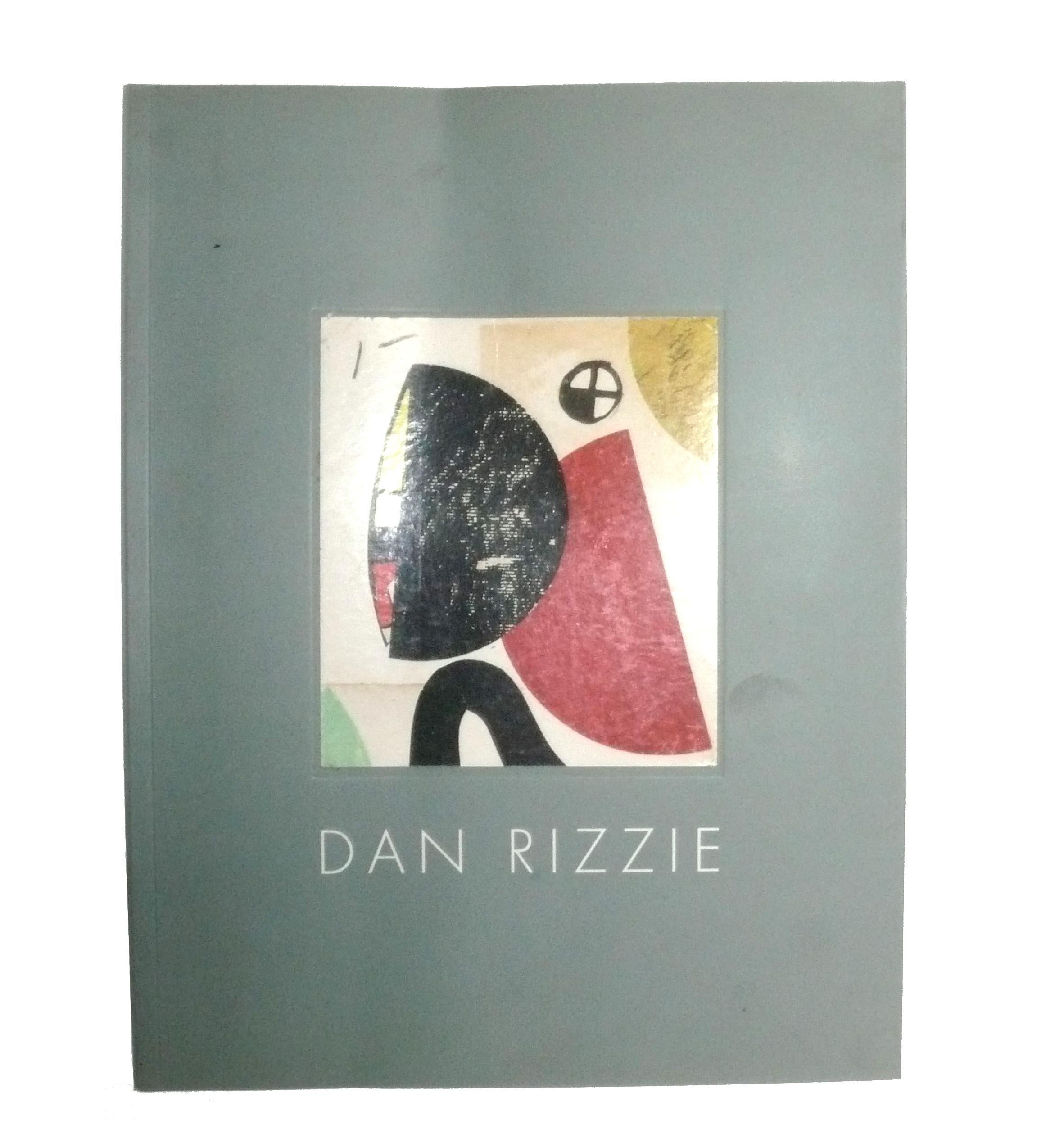 Dan Rizzie Originalgemälde Blumen in Vase circa 2013 Moderne Volkskunst (Holz) im Angebot