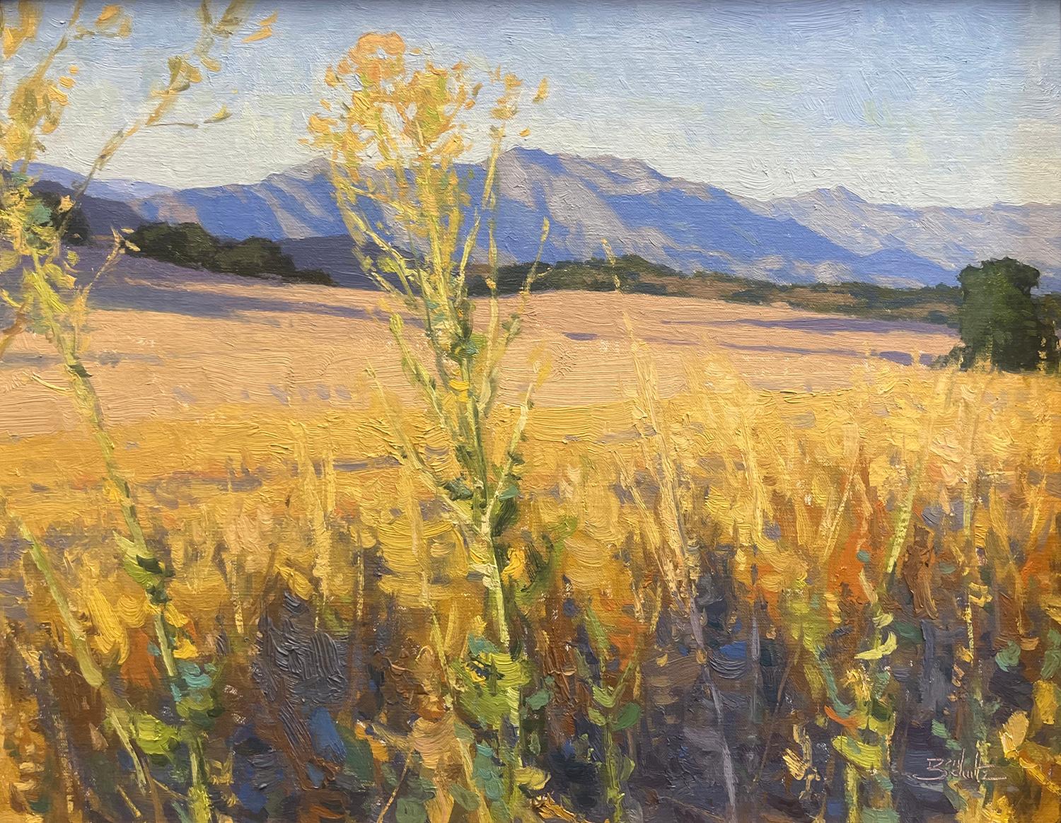 Goldene Felder – Painting von Dan Schultz