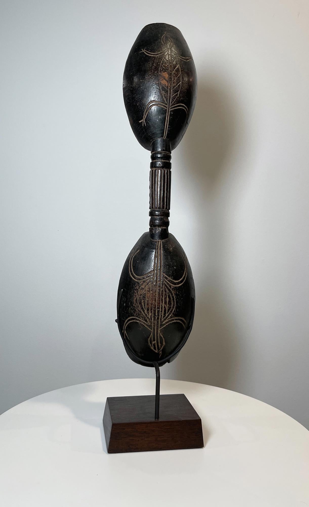 Cuillère DAN, côte ivoire, début du 20e siècle Ex Collection Paolo Morigi de Lugano. en vente 1