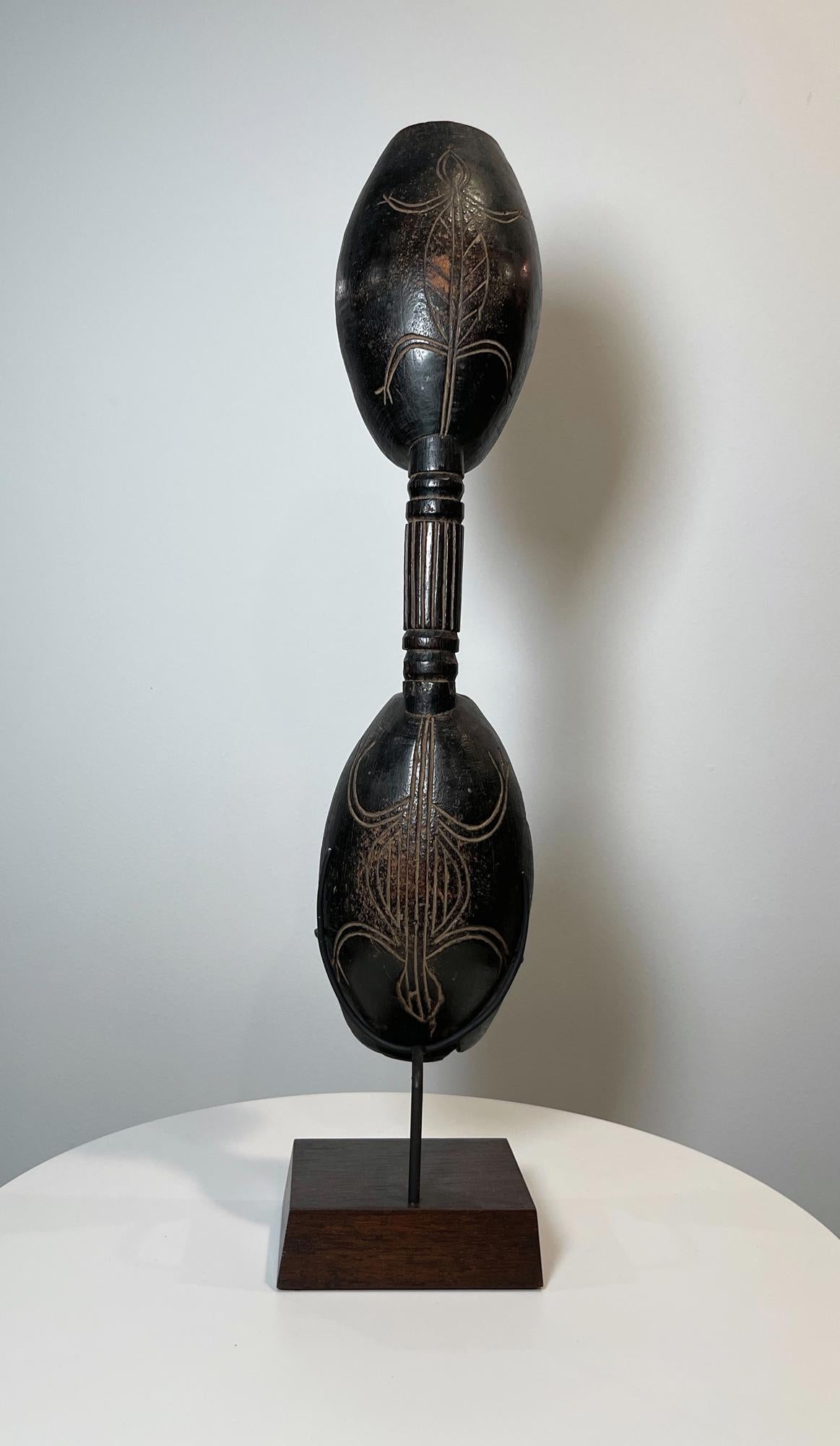 Cuillère DAN, côte ivoire, début du 20e siècle Ex Collection Paolo Morigi de Lugano. en vente 2