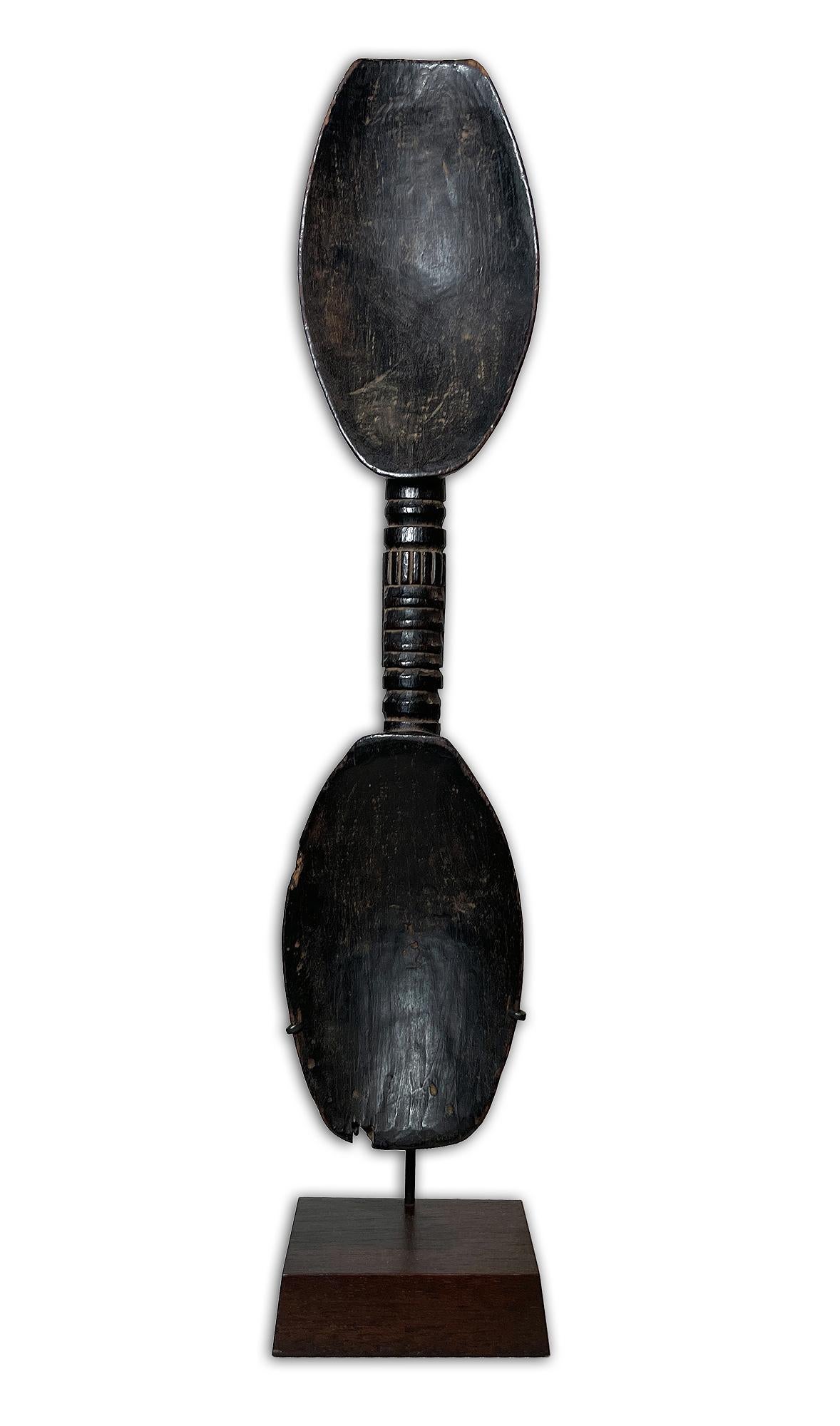 Cuillère DAN, côte ivoire, début du 20e siècle Ex Collection Paolo Morigi de Lugano. en vente 4