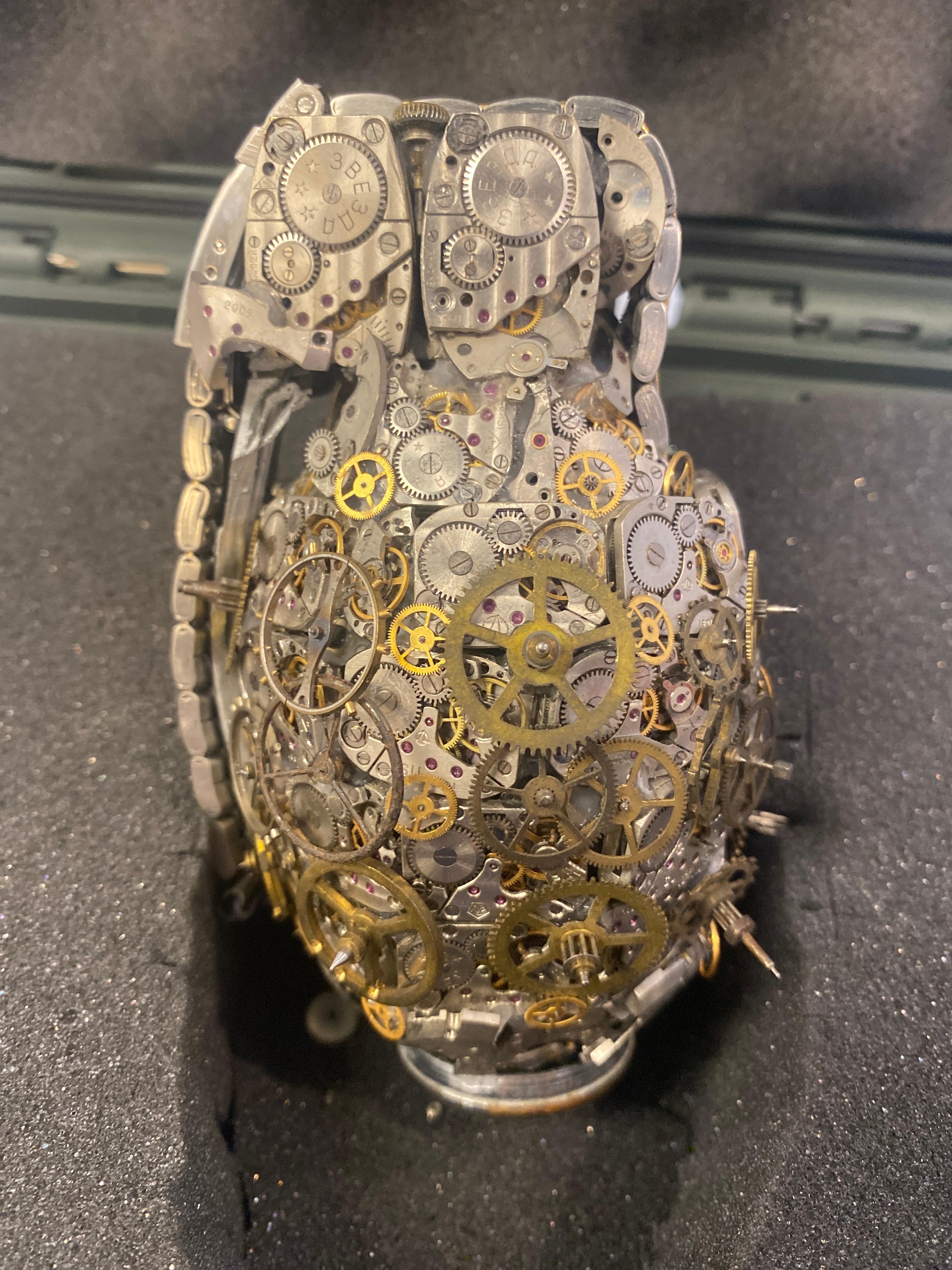 Time Bomb Grenade - Sculpture by Dan Tanenbaum
