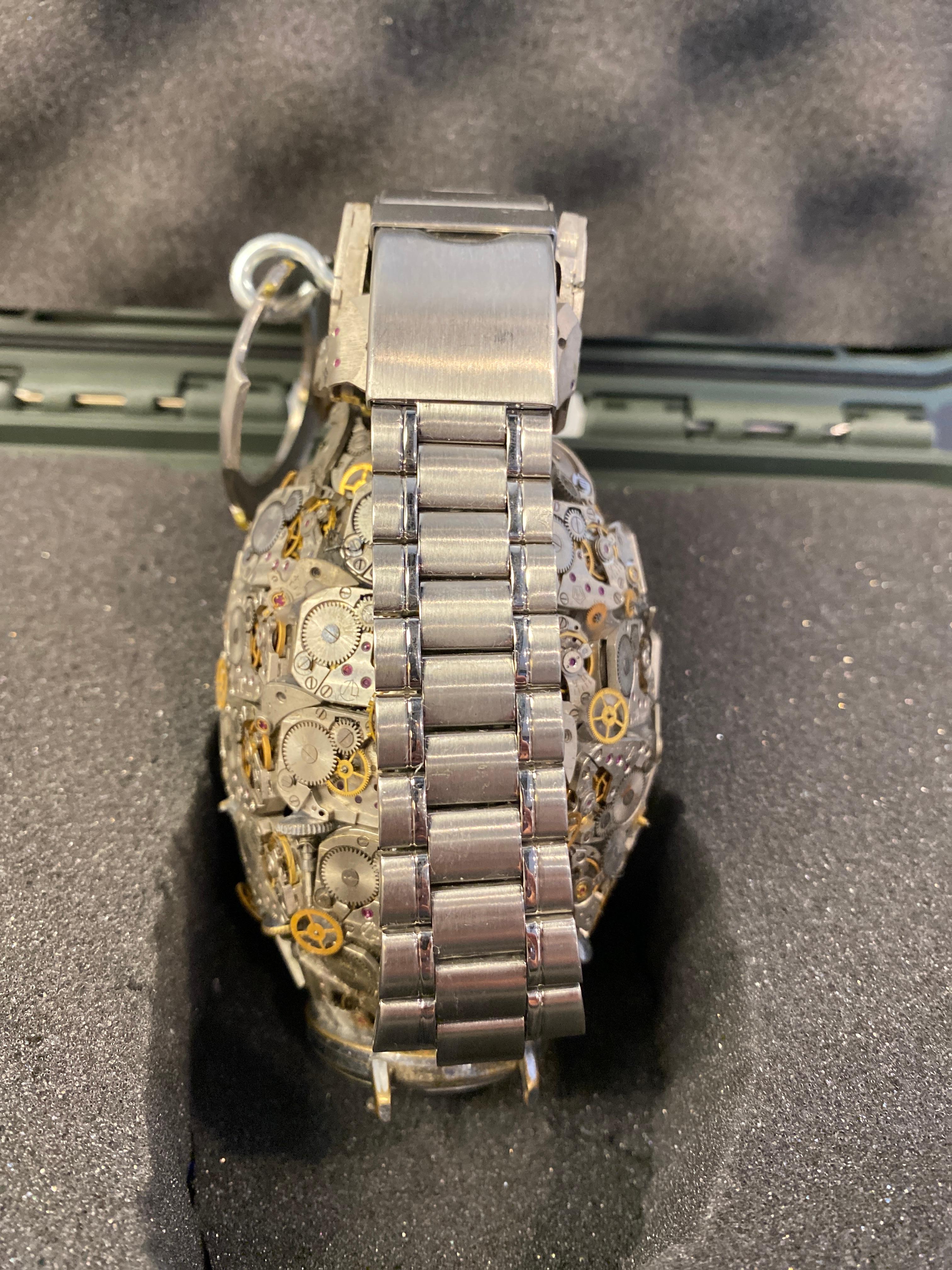 Time Bomb Grenade - Sculpture by Dan Tanenbaum