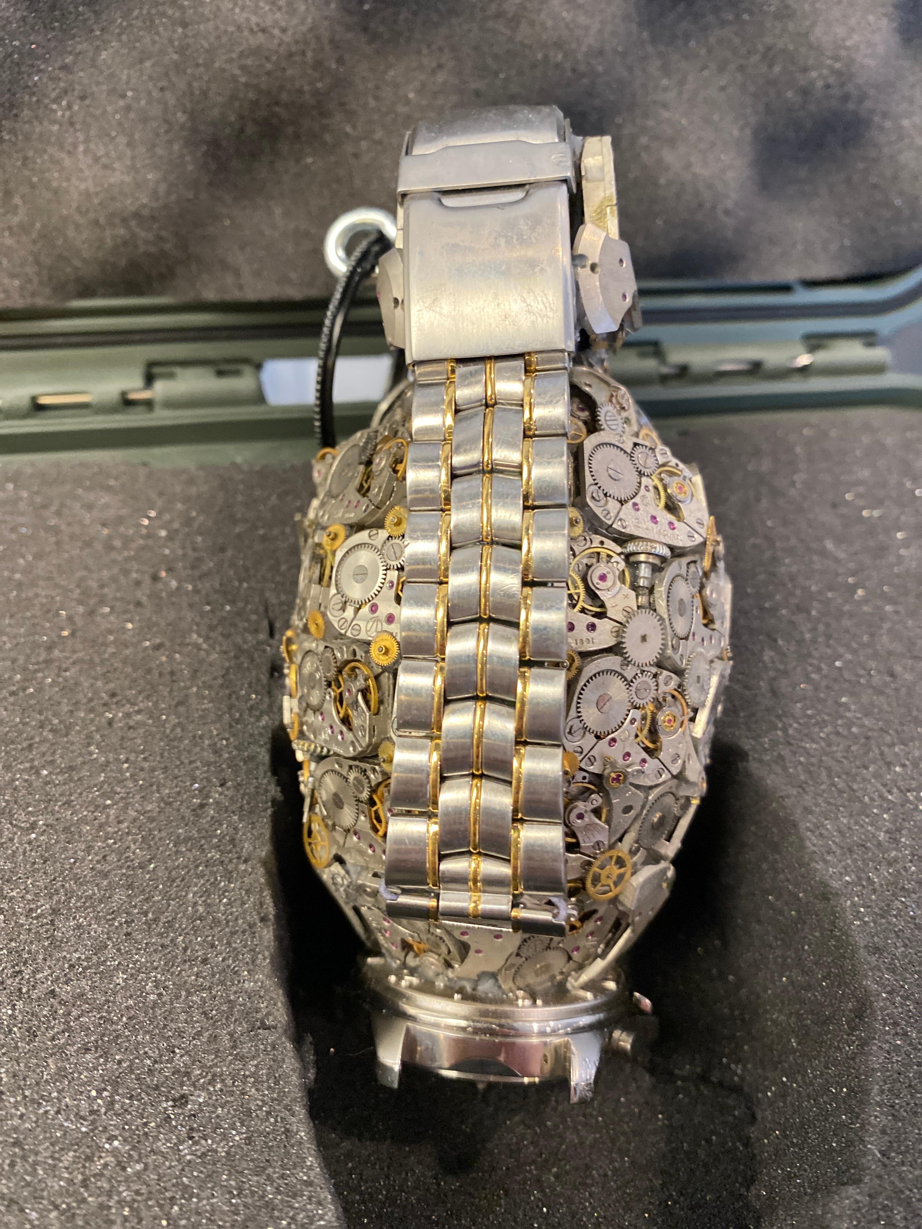 Time Bomb Grenade - Sculpture by Dan Tanenbaum